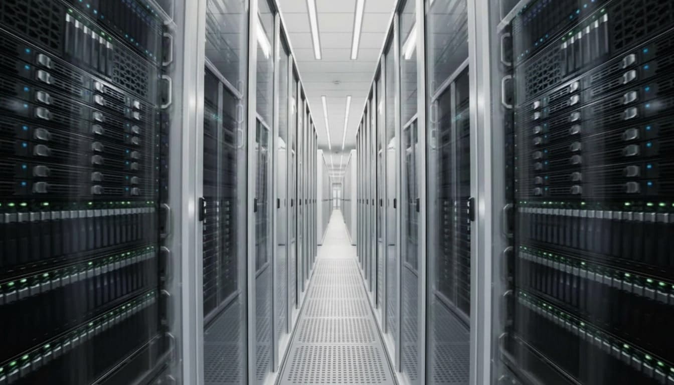 Vizualizace servrovny